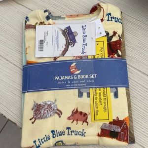 Little Blue Truck Pajamas and Book Set